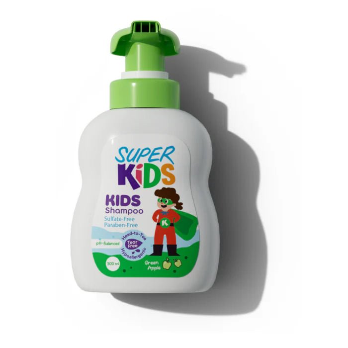 Superkids Kids Shampoo Green Apple Fragrance 300ML - Anwar Store