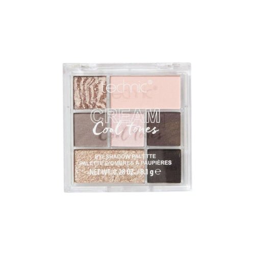 Technic Palette Soft Cream Cool Tones 8.1GM - باليت ظلال عيون أنور 8.1 جم