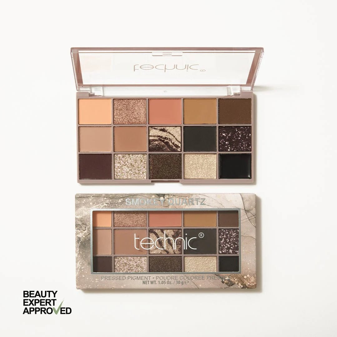 TECHNIC SMOKEY QUARTZ PRESSED PIGMENT EYE SHADOW PALETTE - Anwar Store