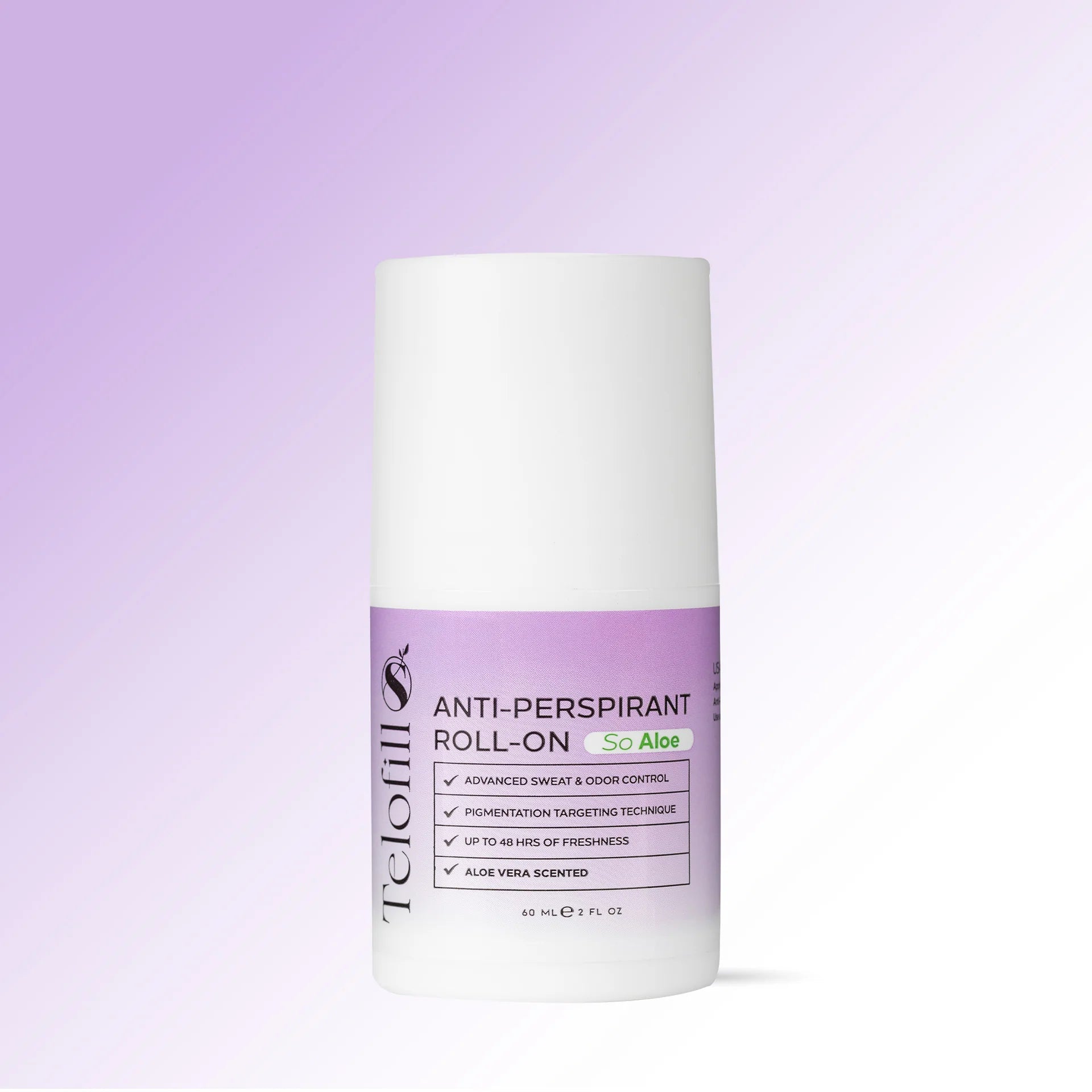 TELOFILL DEODRANT ROLL ON ALOE 60ML - Anwar Store