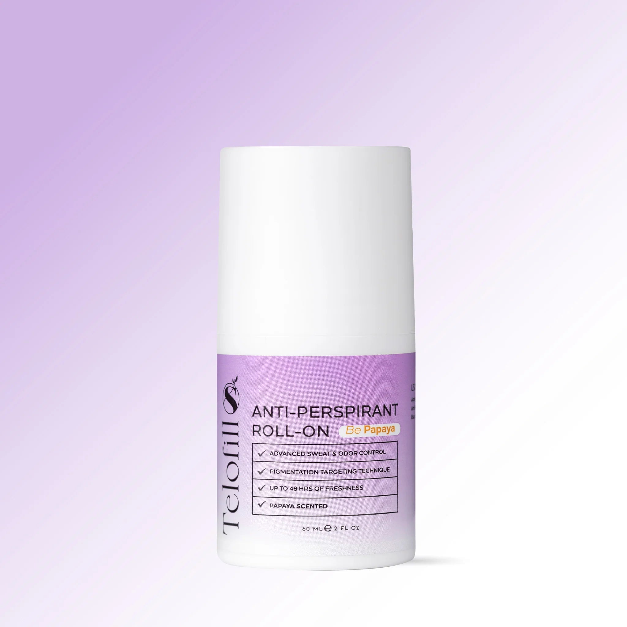 TELOFILL DEODRANT ROLL ON PAPAYA 60ML - Anwar Store