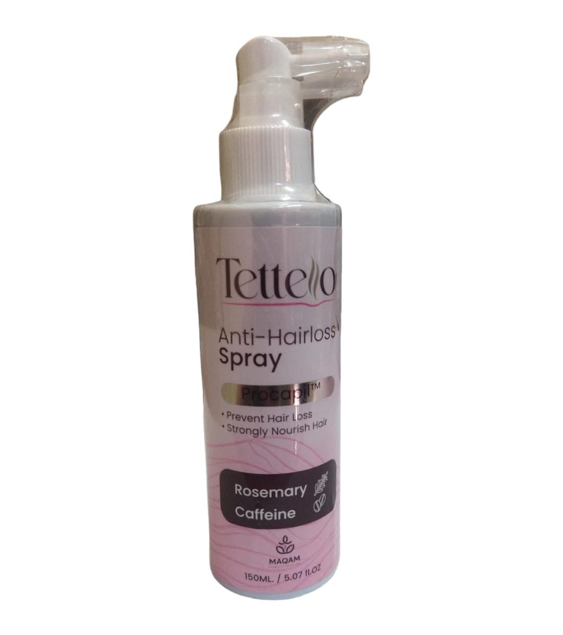 TETTELLO ANTI-HAIRLOSS SPRAY PROCAPIL ROSEMARY+CAFFEINE 150ML - Anwar Store