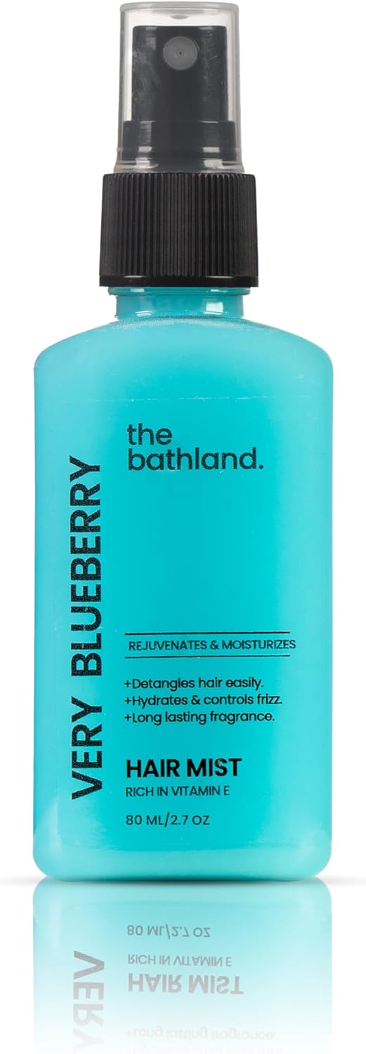 THE BATH LAND Blueberry Detangling Hair Mist 80ml - Anwar Store
