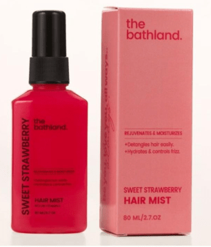 THE BATH LAND SWEET STRAWBERRY HAIR MIST 80ML - Anwar Store