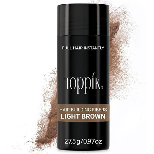 Toppik Hair Building Fibers Light Brown - منتج لكثافة الشعر Toppik