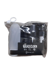 TRAVEL CLOUDY LIFE BOTTLE BLACK (4 PCS) - Anwar Store