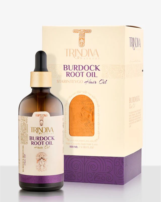 TRINDIVA BURDOCK ROOT HAIR OIL 100ML - Anwar Store