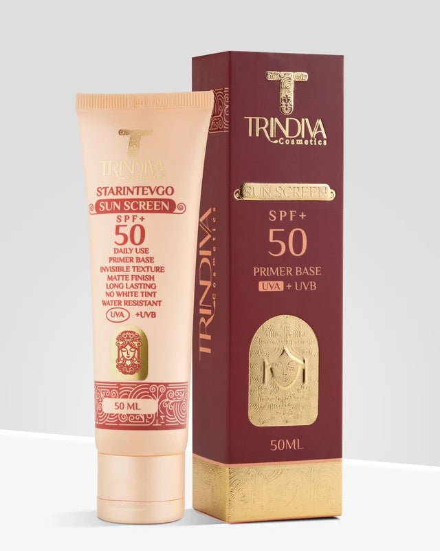 TRINDIVA SUNSCREEN SPF50+ PRIMER BASE UVA+UVB 50ML - Anwar Store