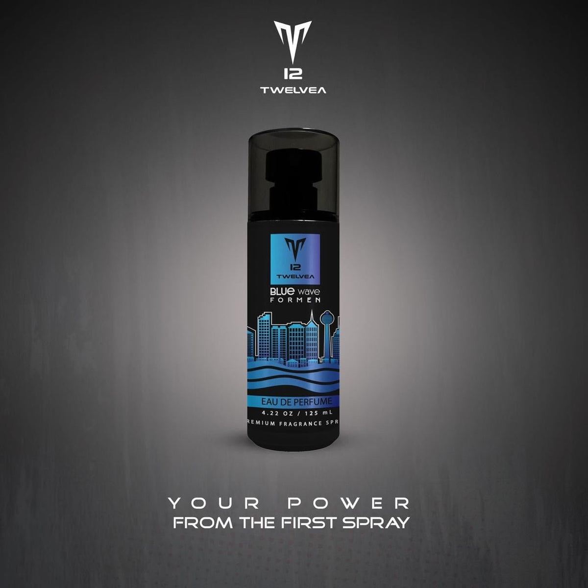 TWELVEA BLUE WAVE PERFUME FOR MEN 125ML - Anwar Store