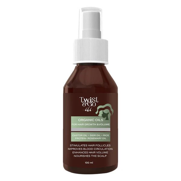 TWIST & GO ORGANIC OILS FOR HAIR GROWTH & VOLUME 100ML - Anwar Store