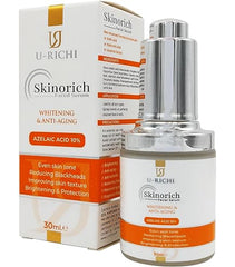 U-RICHI SKINORICH FACICAL SERUM AZELAIC ACID 10% 30ML - Anwar Store