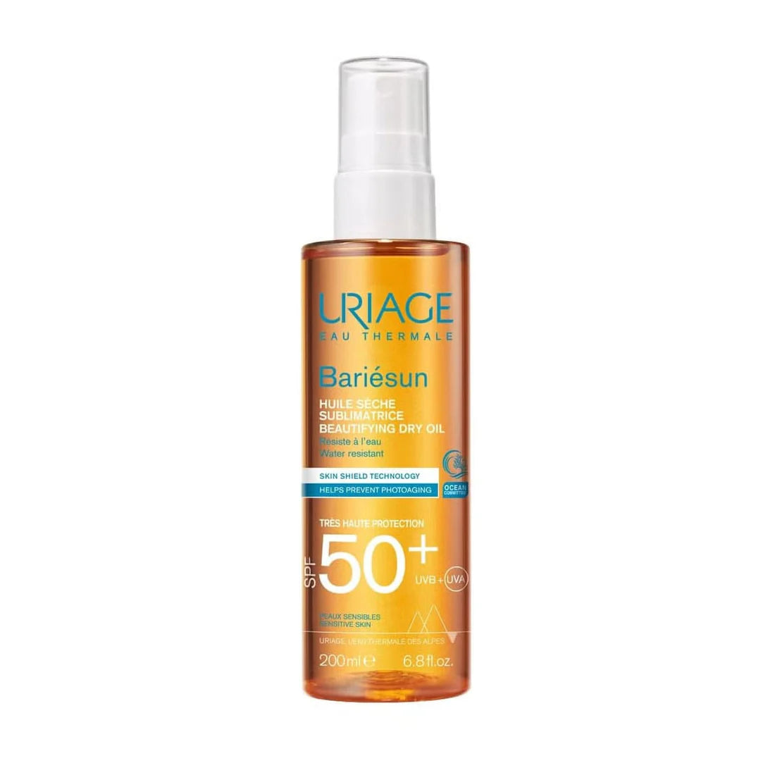 URIAGE BARIESUN BEAUTIFYING SPF 50+ DRY OIL - 200ML