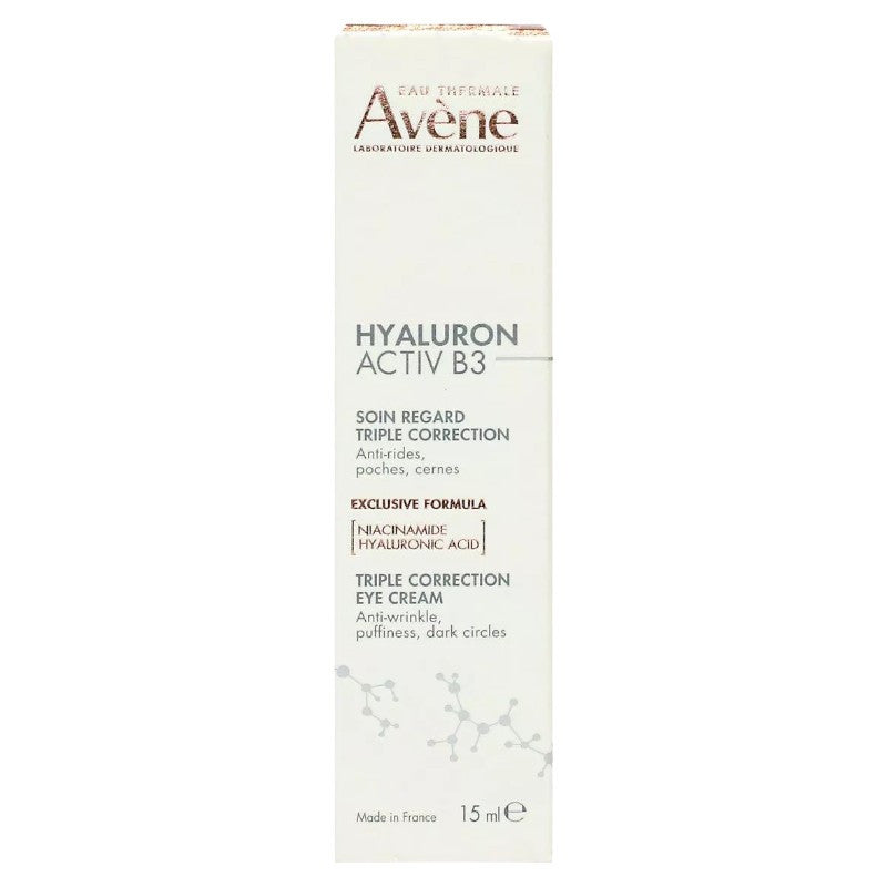 AVENE HYALURON ACTIV B3 TRIPLE CORRECTION EYE CREAM 15ML