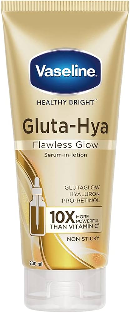 VASELINE GLUTA-HYA FLAWLESS GLOW 200ML - Anwar Store