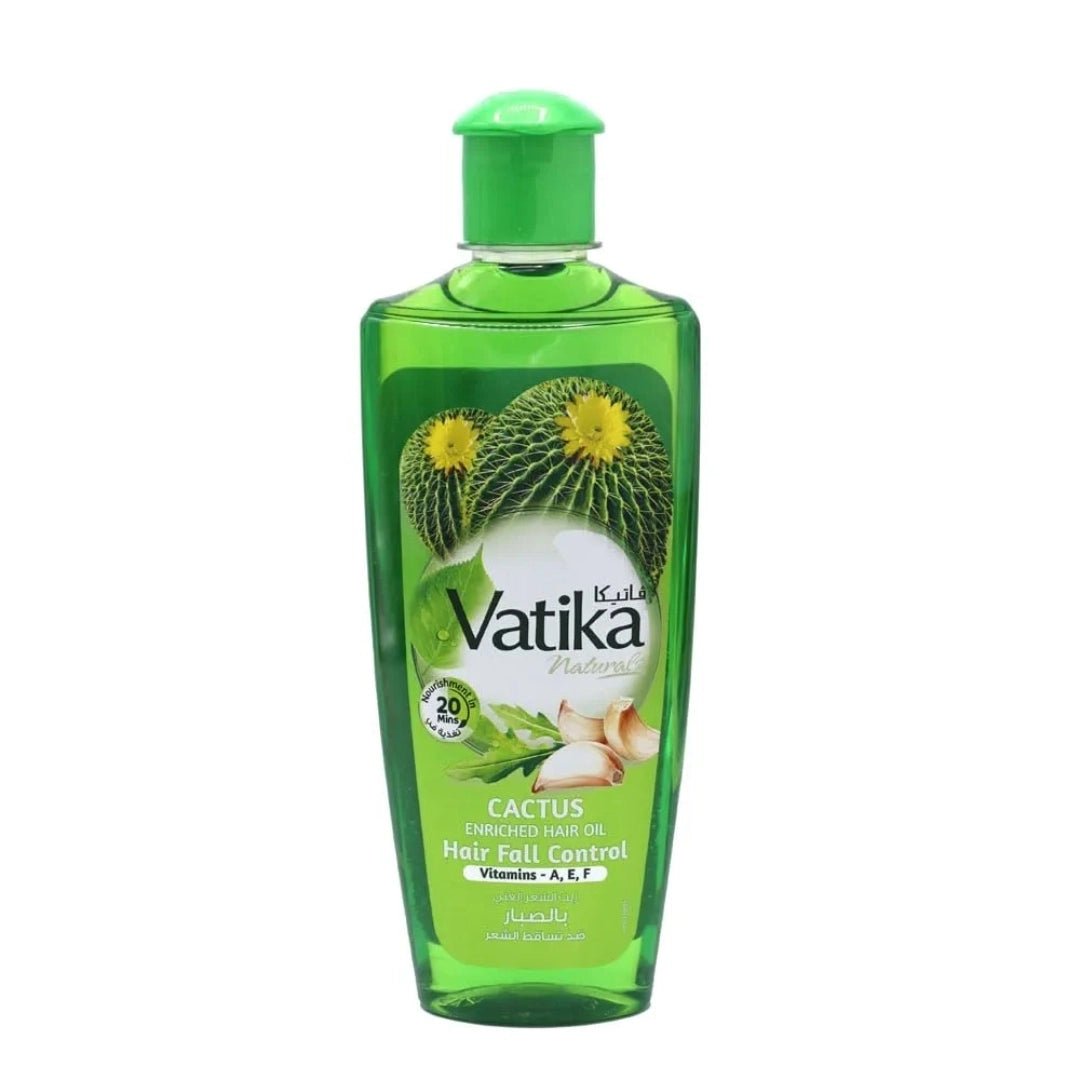 VATIKA CACTUS HAIR FALL CONTROL OIL 300ML - Anwar Store