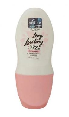 Vebix She Power Roll-On Deodorant 50ml - Anwar Store