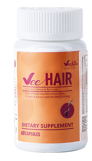 VEE HAIR DIETARY SUPPLEMENT 60CAPSULES - Anwar Store