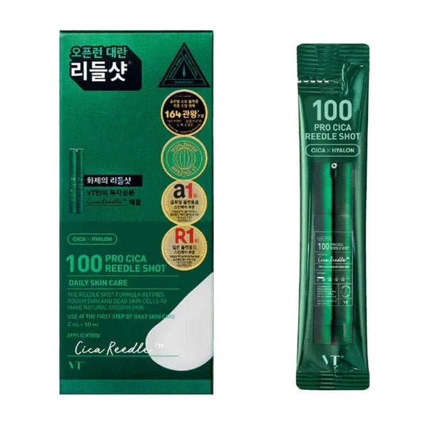 VT Cosmetics Pro Cica Reedle Shot 100 10x2ml - مكياج Vt