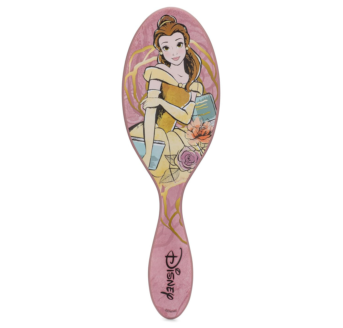Wet Brush Elegant Disney Princesss Belle 1563 - فرشاة ومشط شعر ويت براش