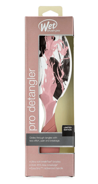 WET BRUSH PRO DETANGLER INKED IMPRESSION PINK BLUSH 5881 - Anwar Store