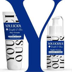Youlicious Bright&glow Day Cream+night Cream - عناية بعلامات تقدم السن يوليشس