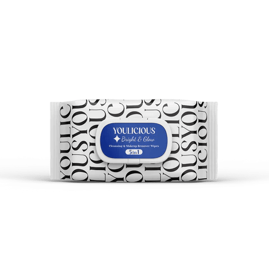 YOULICIOUS BRIGHT&GLOW WIPES MAKEUP REMOVER - Anwar Store