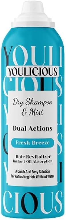 Youlicious Dry Shampoo & Hair Mist Fresh Breeze 200ml - Anwar Store