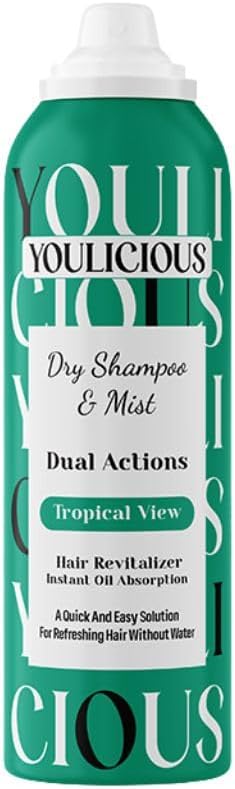 Youlicious Dry Shampoo & Hair Mist Tropical View 200ml - Anwar Store