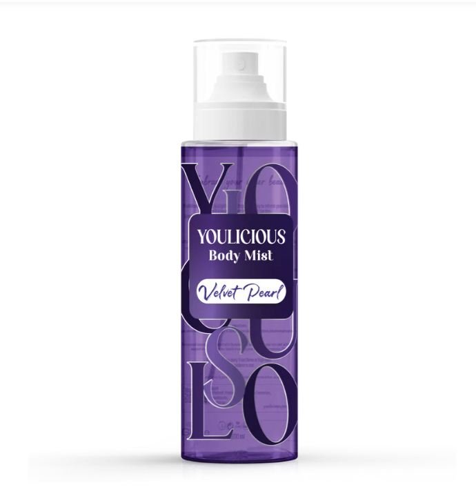 YOULICIOUS VELVET PEARL BODY MIST 250ML - Anwar Store
