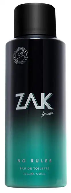 ZAK FOR MEN NO RULES EAU DE TOILETTE 175ML - Anwar Store