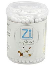 ZI Cotton Ear Buds Wood 100 buds - Anwar Store