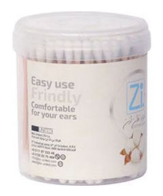 ZI Cotton Ear Buds Wood 150 buds - Anwar Store
