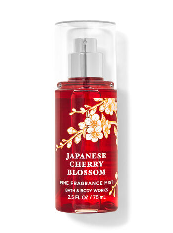 Bath & Body Works JAPANESE CHERRY BLOSSOM Travel Size Fine Fragrance Mist 75ML