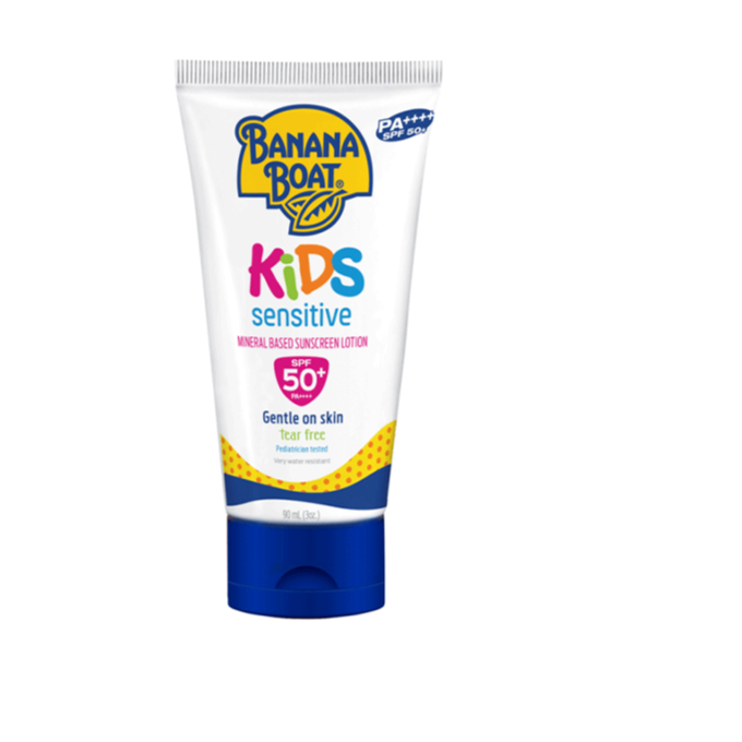BANANA BOAT SUN SCREEN KIDS LOTION SENSITIVE 90 ML