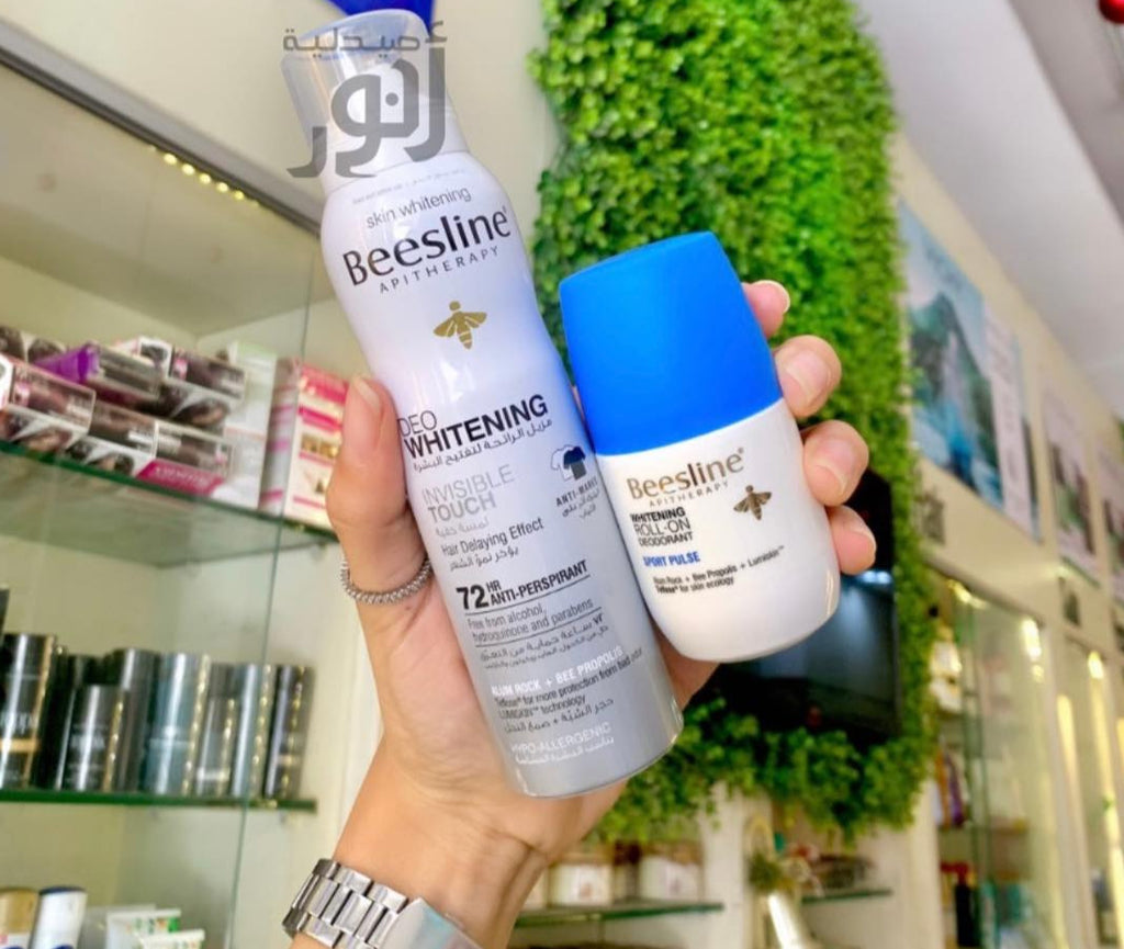 Beesline Spray deodorant Whitening Invisible Touch + Whitening Roll-On Deodorant Sport Pulse special offer
