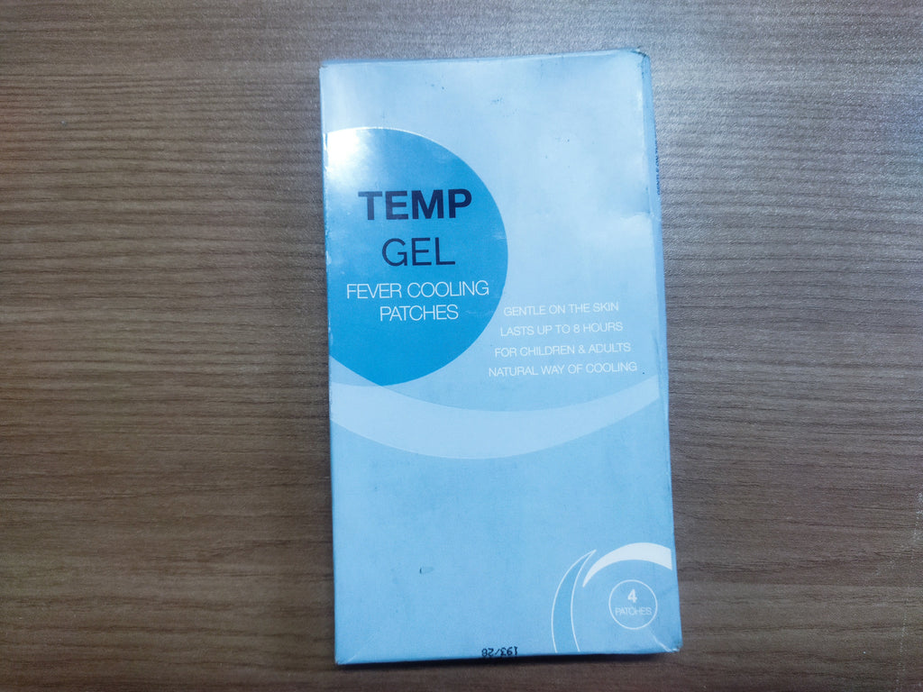 TEMP GEL FEVER COOLING PATCHES 4SHEETS