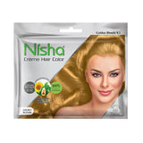 NISHA CREME HAIR COLOUR - GOLDEN BLONDE