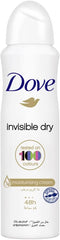 Dove Women Antiperspirant Deodorant Spray Invisible Dry 150ML