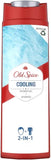 OLD SPICE COOLING SHAOWER GEL+SHAMPOO 250ML
