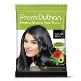 PREM DULHAN NATURAL BLACK HENNA BASED HAIR COLOR 10 G