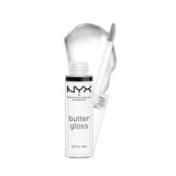 NYX PROFESSIONAL MAKEUP Butter Gloss, Non-Sticky Lip Gloss - blg54 Sugar Glass 8ml