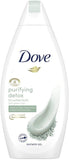 Dove Purifying Detox Body Wash Green Clay, 500ml