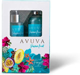 AVUVA Body Splash PASSION FRUIT 253ml + AVUVA Shower gel 253ml Gift