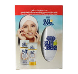 Eva Sun & Sea Face Tinted Sunscreen 50+spf 40 ml+Hair Band free gift
