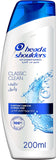 Head & Shoulders Classic Clean Anti Dandruff Shampoo, 200ml