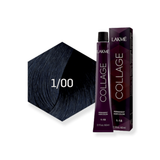 LAKME COLLAGE+ PERMANENT HAIR COLOR 1/00 BLACK NEGRO NOIR 60ML