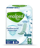 Molped Anti bacterial protection 8 pads extra long maxi thick