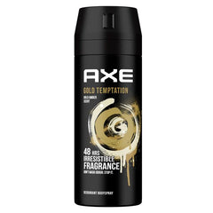 AXE GOLD TEMPTATION SPRAY 150ML Anwar Store