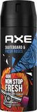 AXE Skateboard & Fresh Rose Deodorant & Body Spray