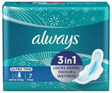 Always Ultra Delight, Extra Long Sanitary Pads, 7 Pieces Anwar Store